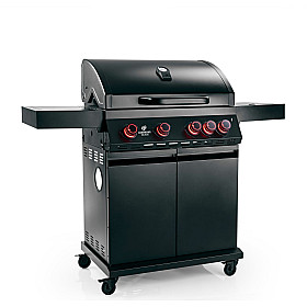 Gasolgrill Landmann - Cool Black Classic 4.1 - sidokokplatta, PTS