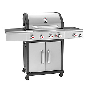 Gasolgrill Landmann - Triton 4.1 MaxX Rostfri - infraröd MaxX-zone