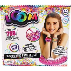 Liniex - Loom Bands Kit, 700 delar armbandskit