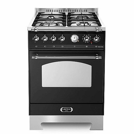 Lofra -  Gasspis Dolce Vita 60 cm 1 Ugn, Svart/Krom