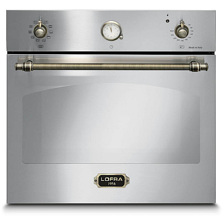 Lofra -  Inbyggnadsugn Dolce Vita 60 cm, Rostfri/Brons