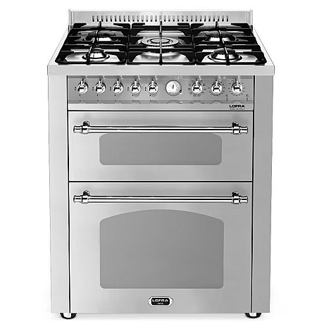 Lofra -  Gasspis Dolce Vita 70 cm (2 ugnar) (Rostfri/Krom) 