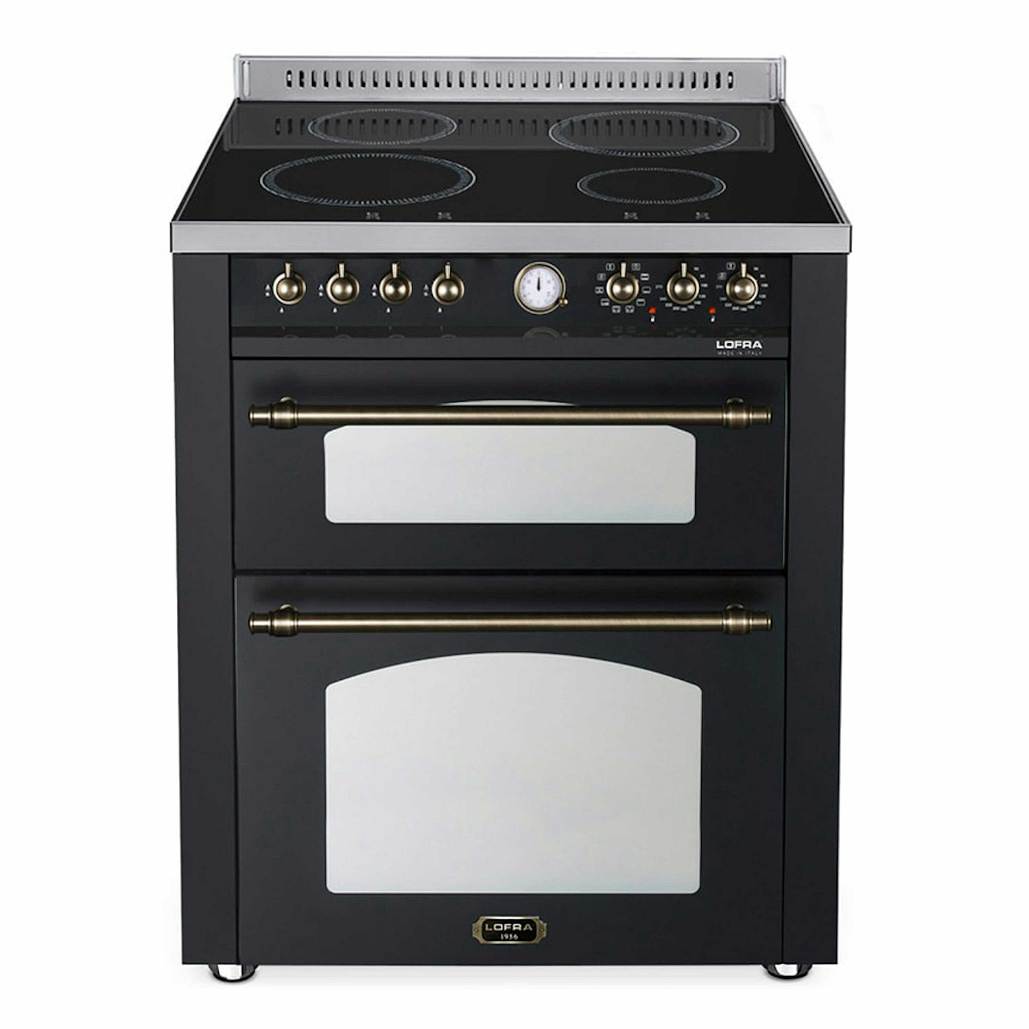 Lofra induktionsspis  induktionsspis dolce vita 70 cm (2 ugnar) (svart/brons)