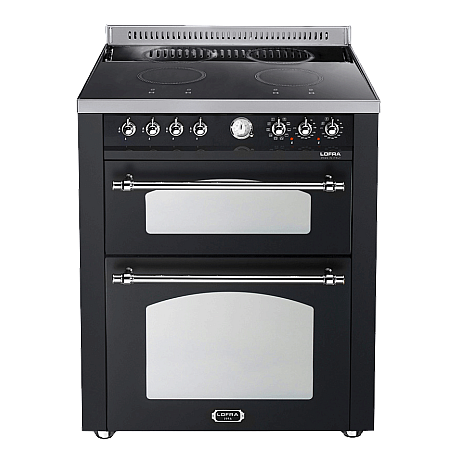 Lofra -  Induktionsspis Dolce Vita 70 cm (2 ugnar) (Svart/Krom)