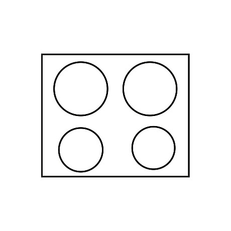 Lofra - Induktionsspis Dolce Vita 70 cm 2 Ugnar,Rostfri/brons