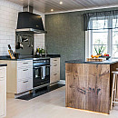 Lofra -  Induktionsspis Dolce Vita 90 cm 2 Ugnar, Svart/Brons