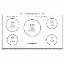 Lofra -  Induktionsspis Dolce Vita 90 cm 1 Ugn, Svart/Brons