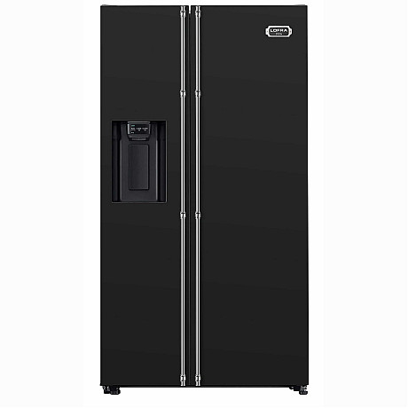 Lofra - Kylskåp Dolce Vita, Svart/ krom