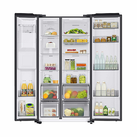 Lofra - Kylskåp Dolce Vita, Svart/ krom