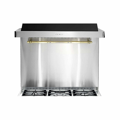 Lofra -  Stänkskydd 90 cm (Chrome/Brassed) för spisar