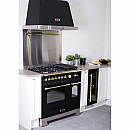 Lofra -  Stänkskydd 90 cm (Chrome/Brassed) för spisar