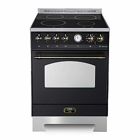 Induktionsspis Lofra -  Induktionsspis Dolce Vita 60 cm 1 Ugn, Svart/Brons