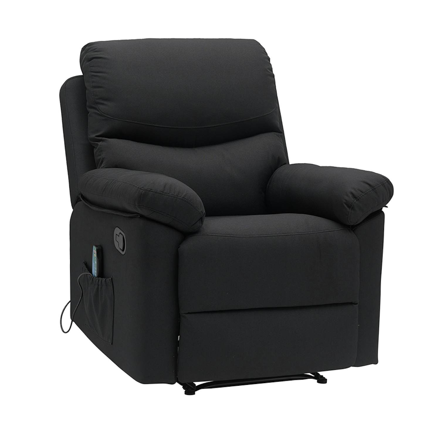 Lykke massagefåtölj massagestol, svart