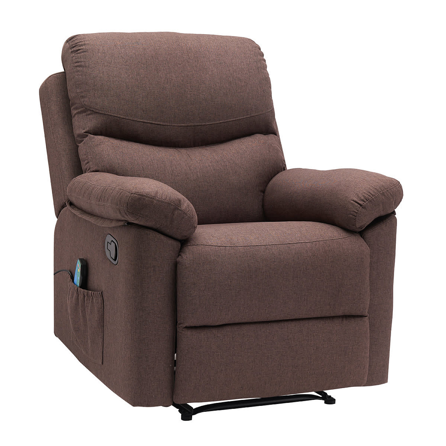 Lykke massagefåtölj massagestol, brun