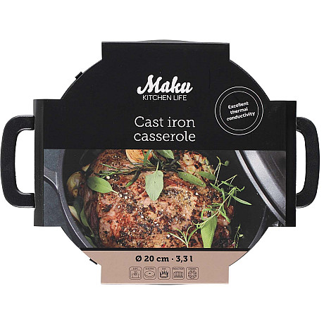 Maku - 295731 - Svart, Långkok Induktion