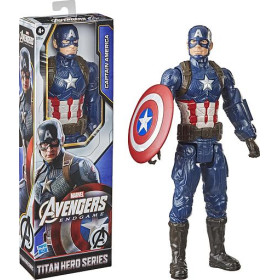 Marvel - Avengers Titan Hero Series-figur, Captain America