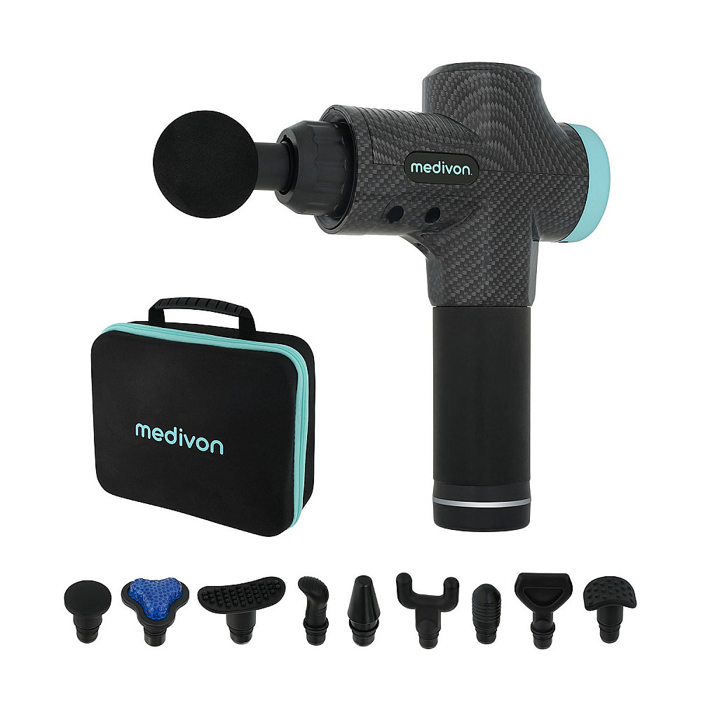 Medivon - Gun Active X massage pistol med tio huvuden