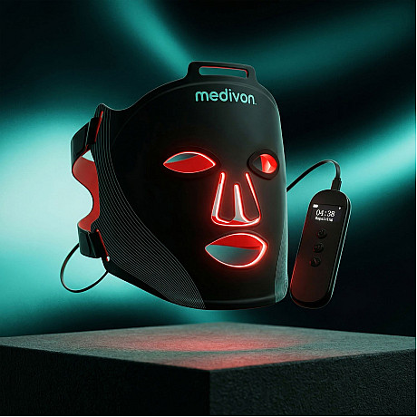 Medivon - Lumi LED mask med sex program och pulserande ljus