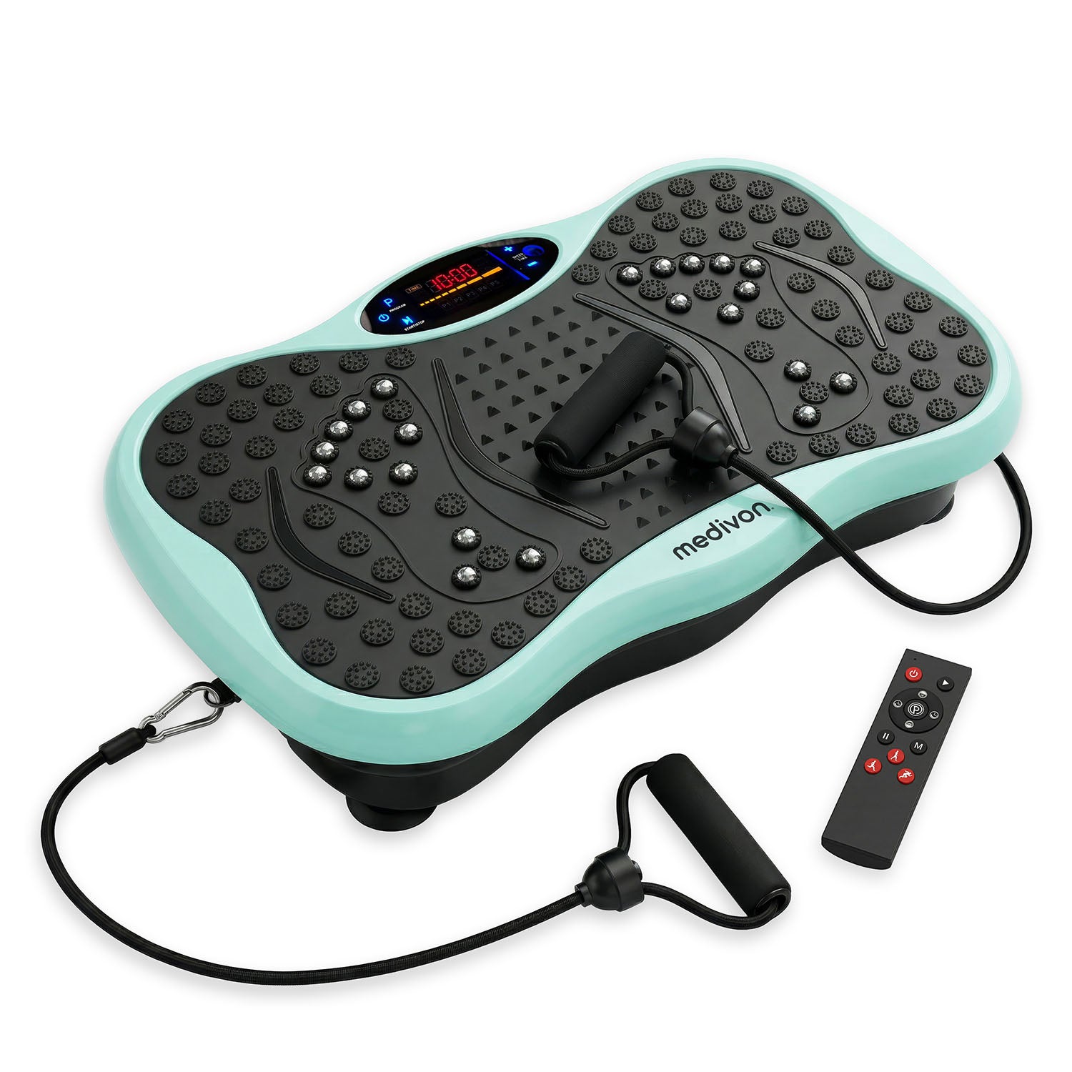 Medivon massage oxya vibrationsplatta med 120 intensitet nivåer