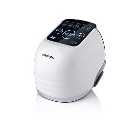 Medivon - Knee knämassageapparat med värme och batteridrift, vit