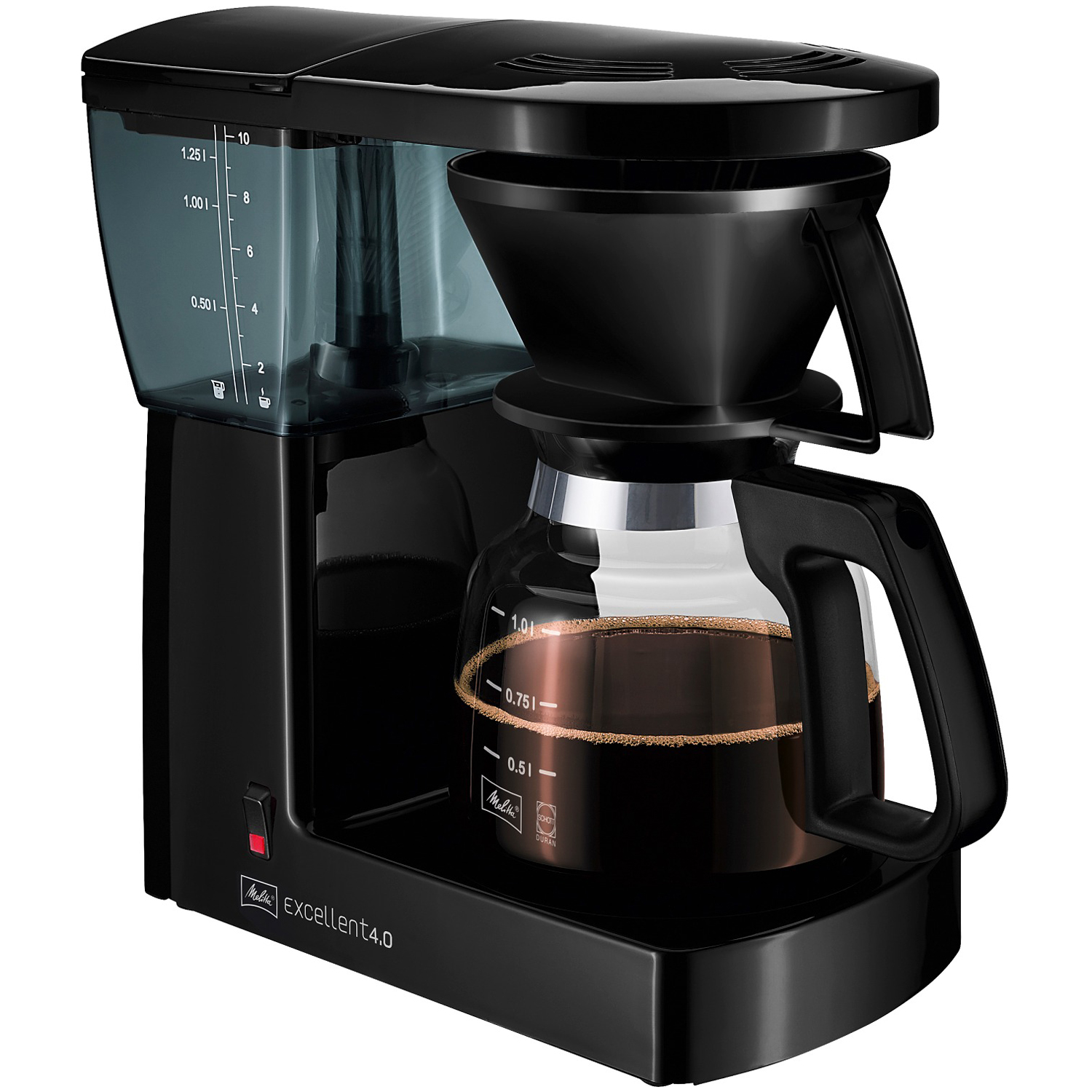 Melitta kaffebryggare excellent 4.0 svart