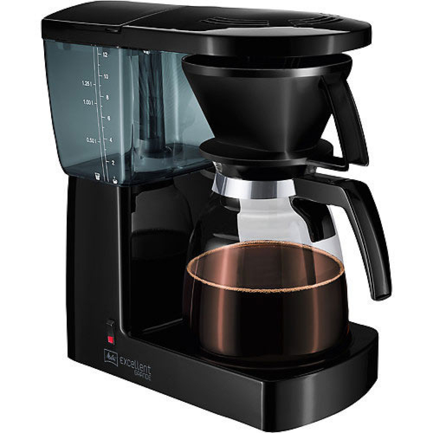 Melitta kaffebryggare excellent grande - svart