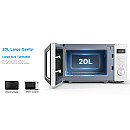 Midea - AG20CF2EBK - Svart - 20L kapacitet, 700W Midea - AG20CF2EBK - Svart - 20L kapacitet, 700W