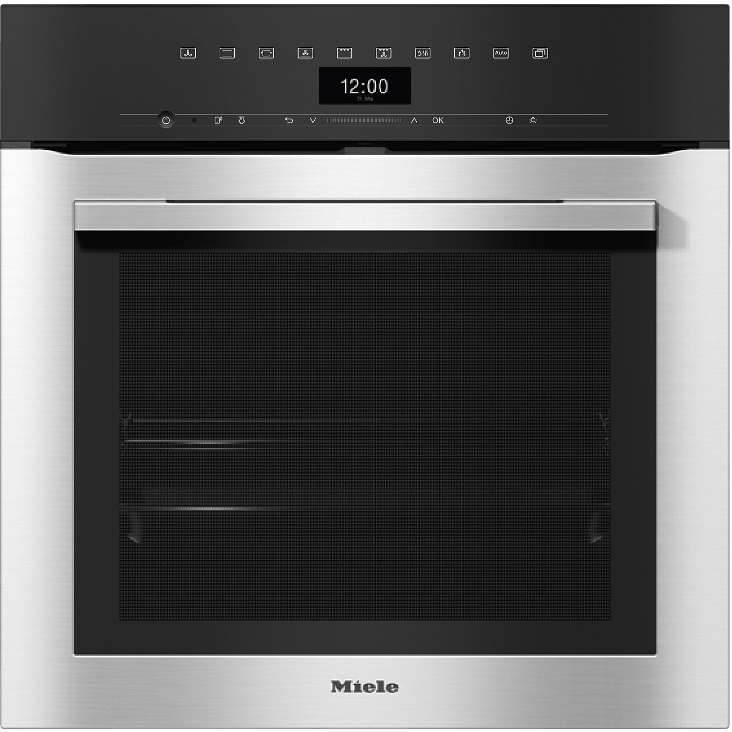Miele inbyggnadsugn h 7364 bp, rostfritt stål cleansteel, stektermometer, pyrolys, wifi