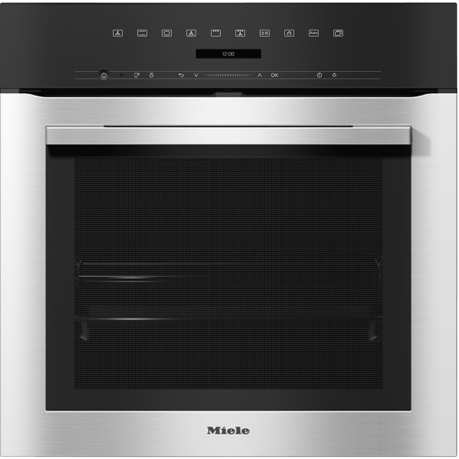 Miele inbyggnadsugn h 7163 bp, rostfritt stål cleansteel, wifi, pyrolys, ånga