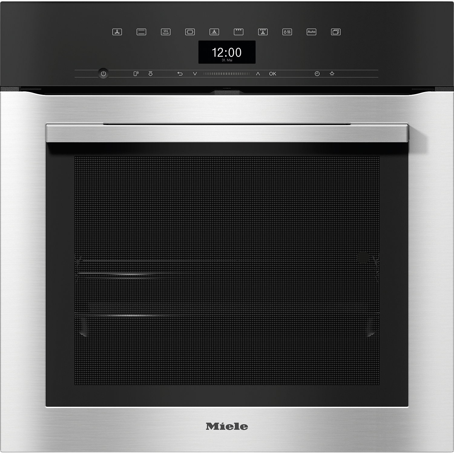 Miele ångugn dgc 7350, rostfritt stål cleansteel, grill, pizza