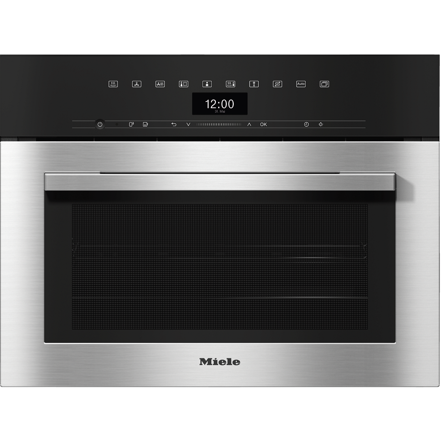 Miele kompaktugn dgc 7340, rostfritt stål cleansteel, hydroclean