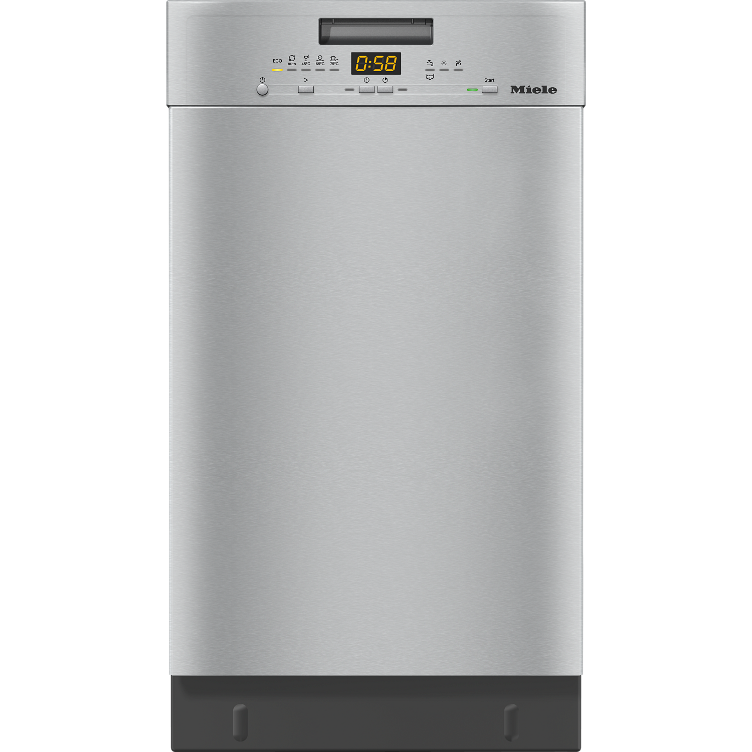 Miele 45 cm bred diskmaskin g 5540 scu rostfritt stål, smal, snabb
