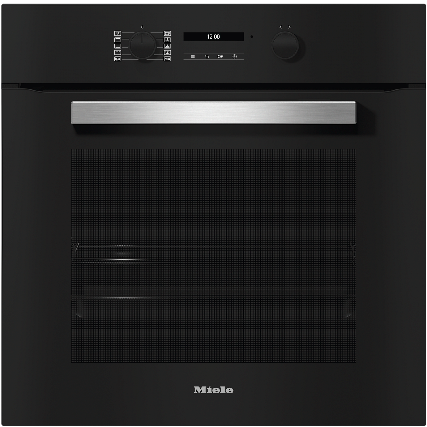 Miele inbyggnadsugn h 2465 b active, obsidiansvart, wifi