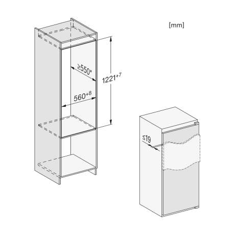 Miele - KÂ 7313Â F Miele - KÂ 7313Â F