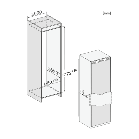 Miele - K 7433 E Miele - K 7433 E