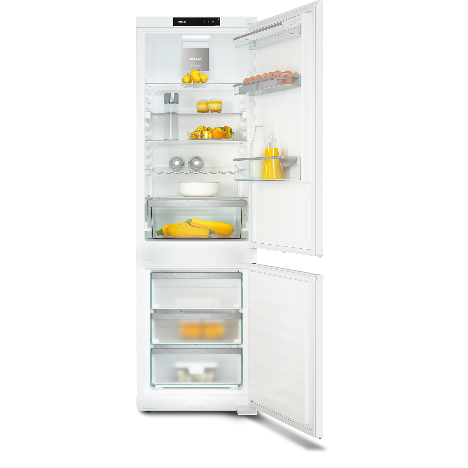 Miele kyl över frys kfn 7733 e inbyggd kyl/frys dynacool nofrost led