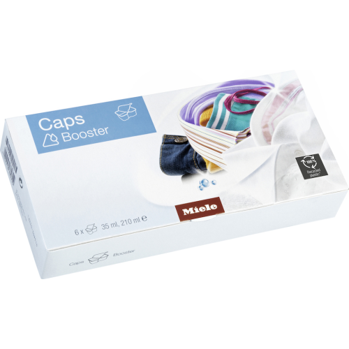 Miele tillbehör tvätt/tork caps booster 6-pack