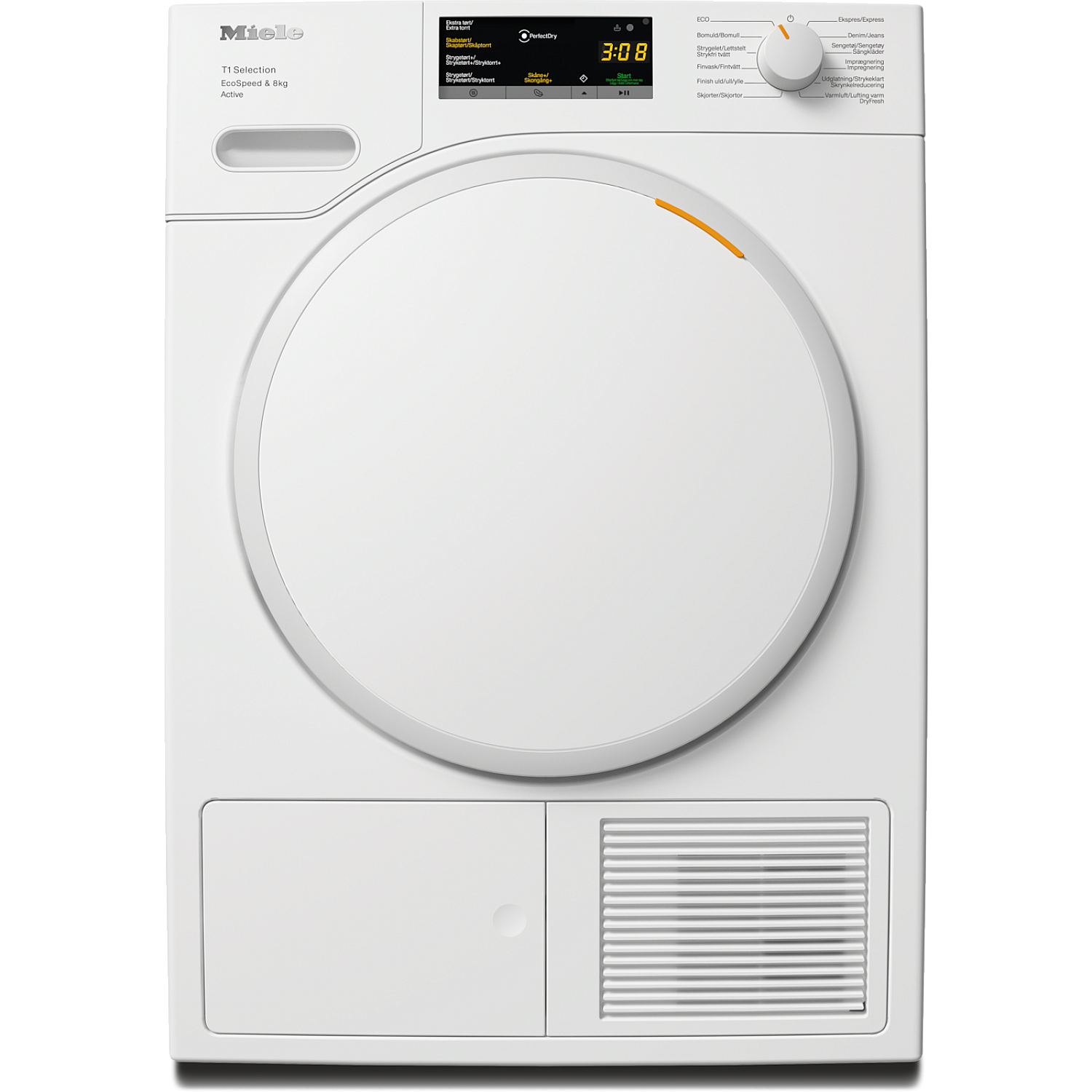 Miele torktumlare tsa523wp värmepumpstorktumlare 8kg ecodry