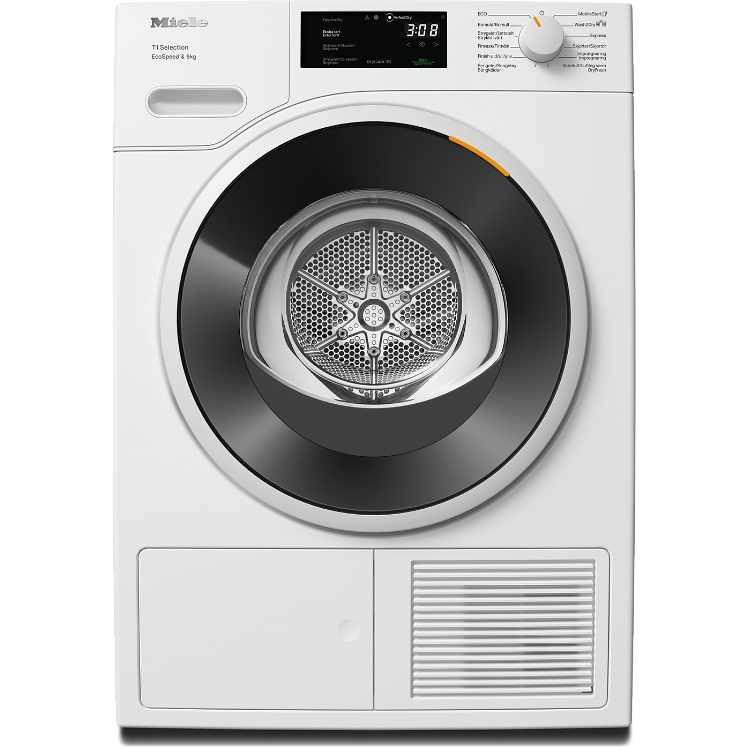 Miele torktumlare tsh783wp värmepumpstorktumlare ecospeed 9kg