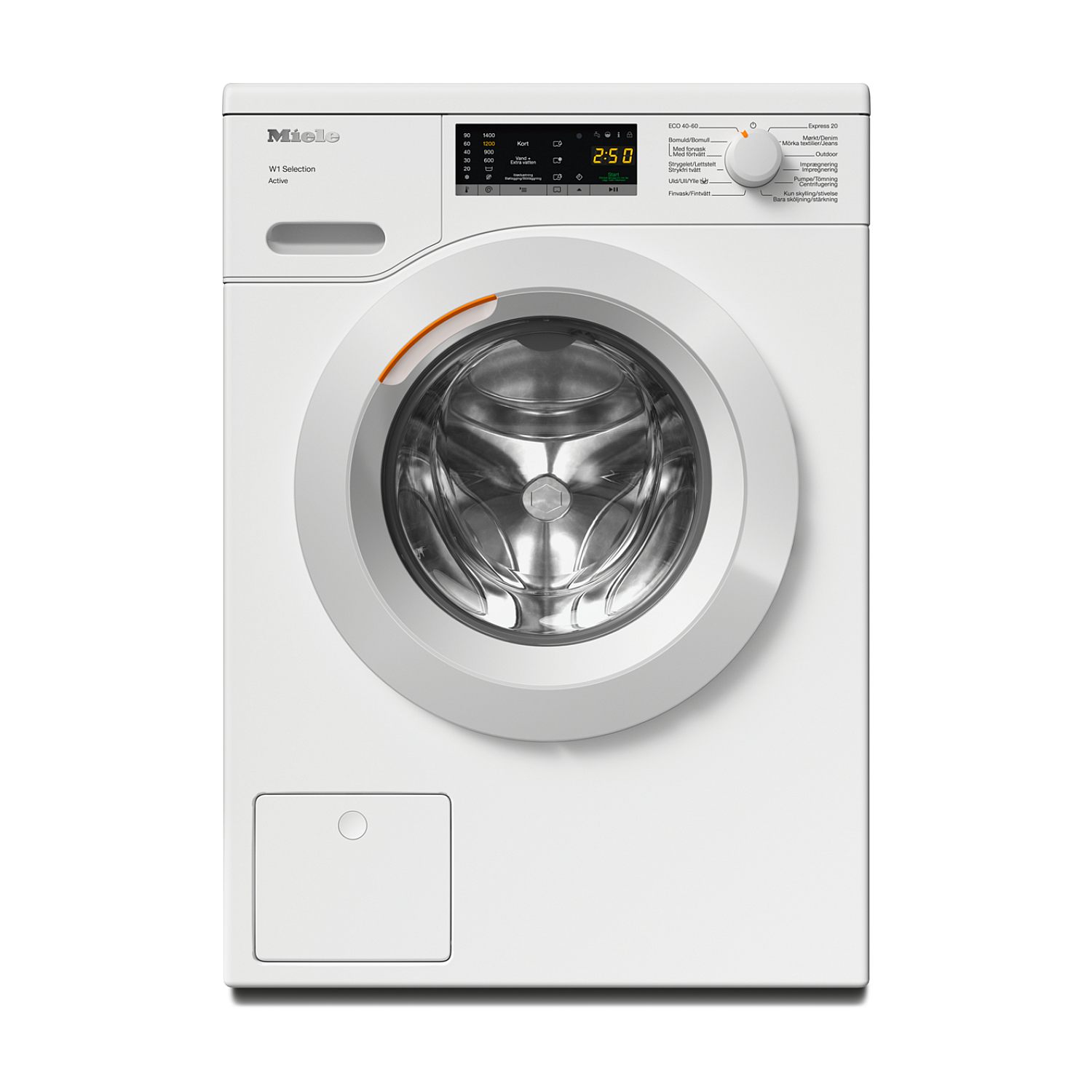 Miele frontmatad tv&auml;ttmaskin w1 wsb383 wcs nds 7 kg