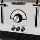 Morphy Richards - Brödrost Venture Retro 4 Skivor Polerad