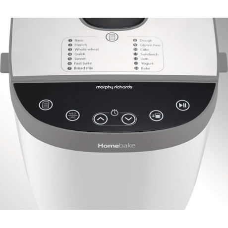 Morphy Richards - Bakmaskin Vit Morphy Richards - Bakmaskin Vit