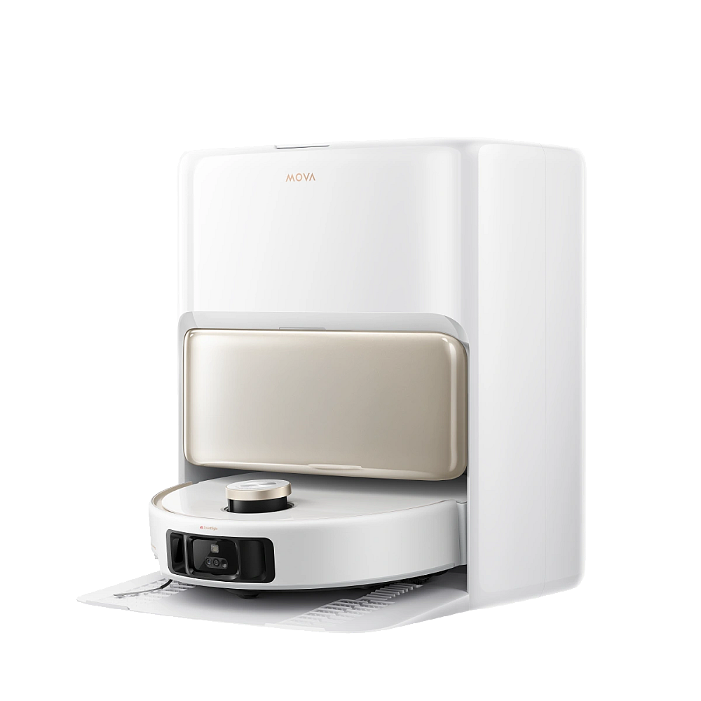 Mova - V50 Ultra Complete, 24000 Pa, varm moppning, HEPA filter, vit