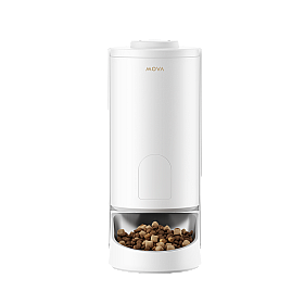 Mova - PF10 Pro, för torrfoder, appstyrd portionering, batteribackup, Vit
