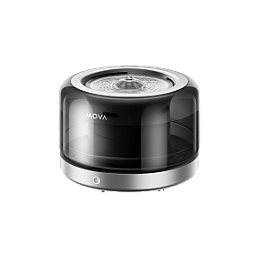 Mova - WF20 Pro, flerstegsfilter, justerbart flöde, batteribackup, Svart
