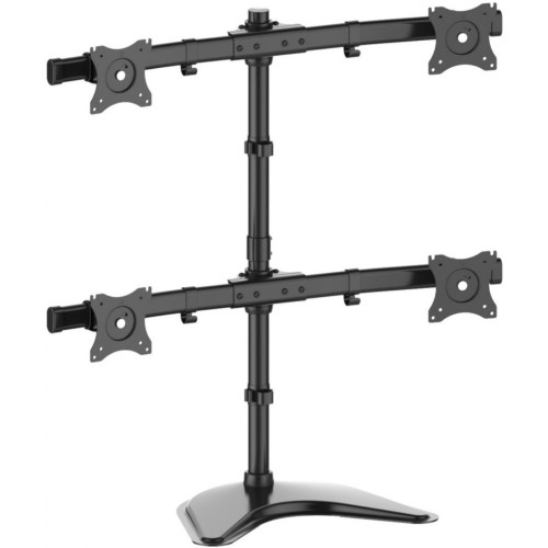 Multibrackets väggfäste m basic quad svart