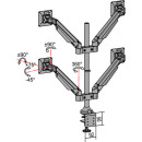 Multibrackets - VESA Gas Lift Arm Quad vit