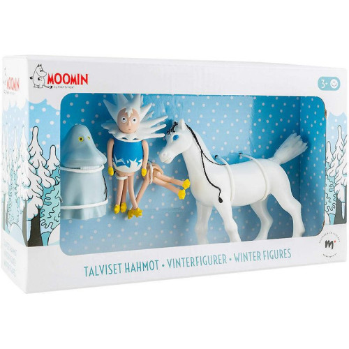 Mumin - Frosty och Darkness figurer - snabb leverans