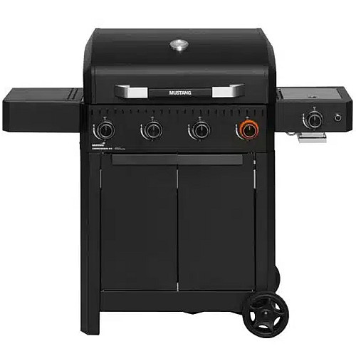 Mustang gasolgrill connoisseur 4+1 brännare, stor grillyta