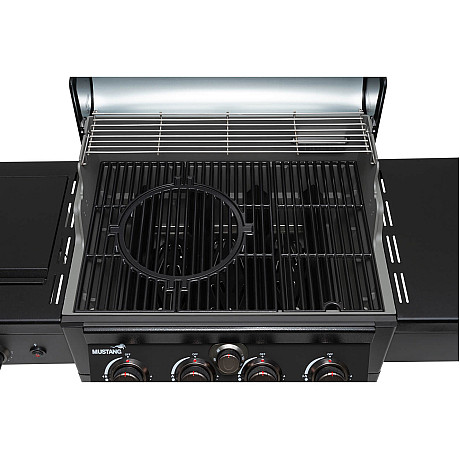 Mustang - Gasolgrill Charleston 4+1 Svart